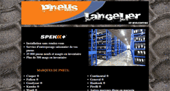 Desktop Screenshot of pneuslangelier.com